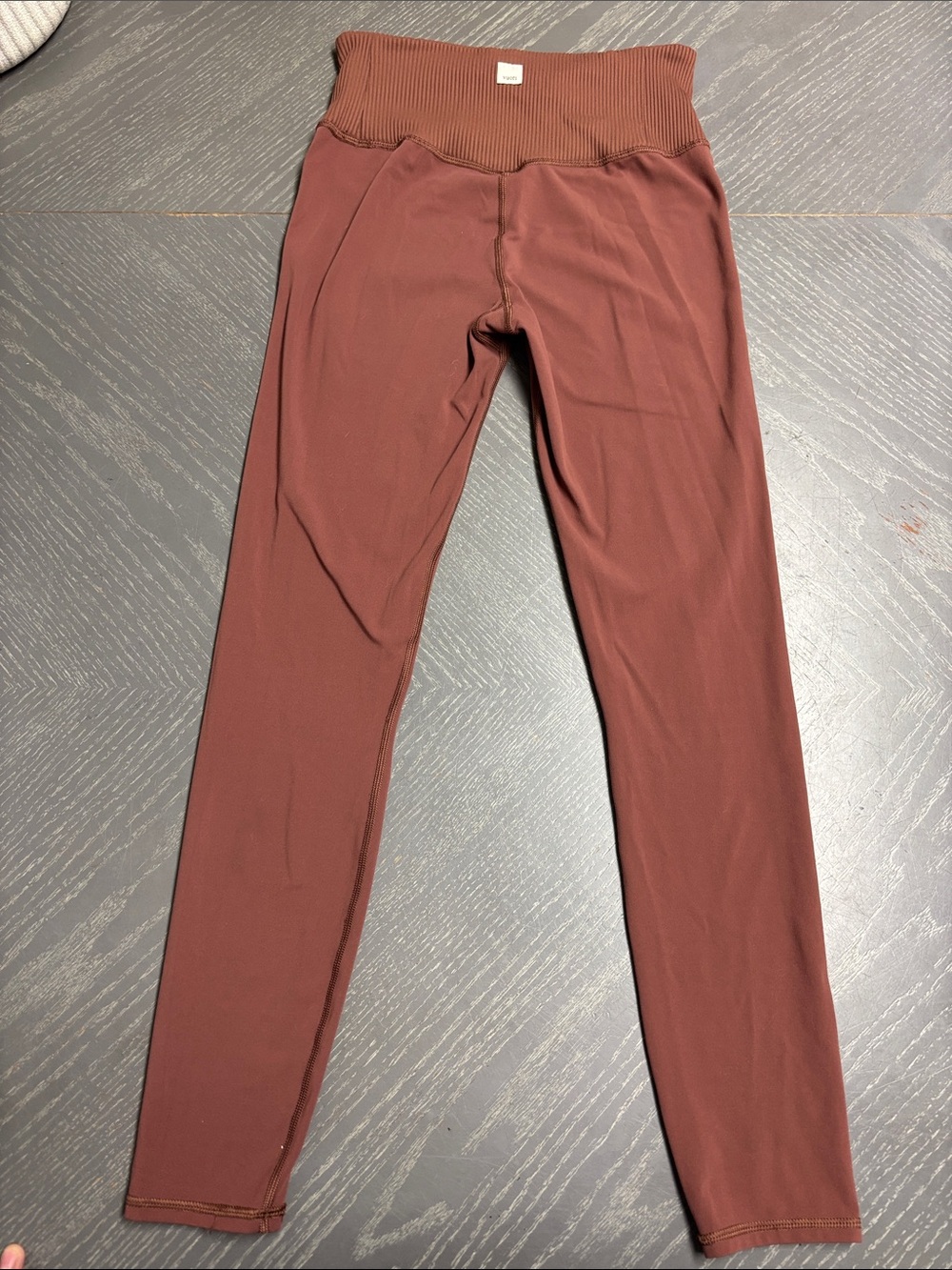 Vuori Rusty Brown High-Rise Leggings